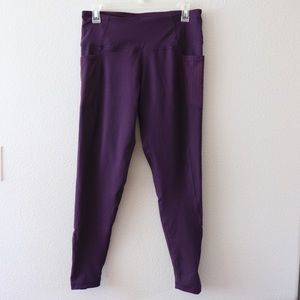 Zobha Purple Leggings with Pockets